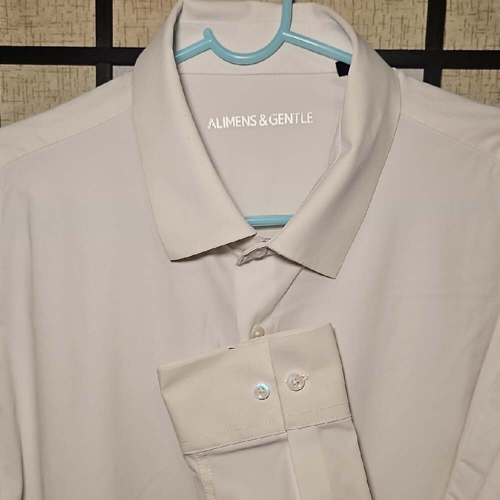Men's Classic White Dress Shirt